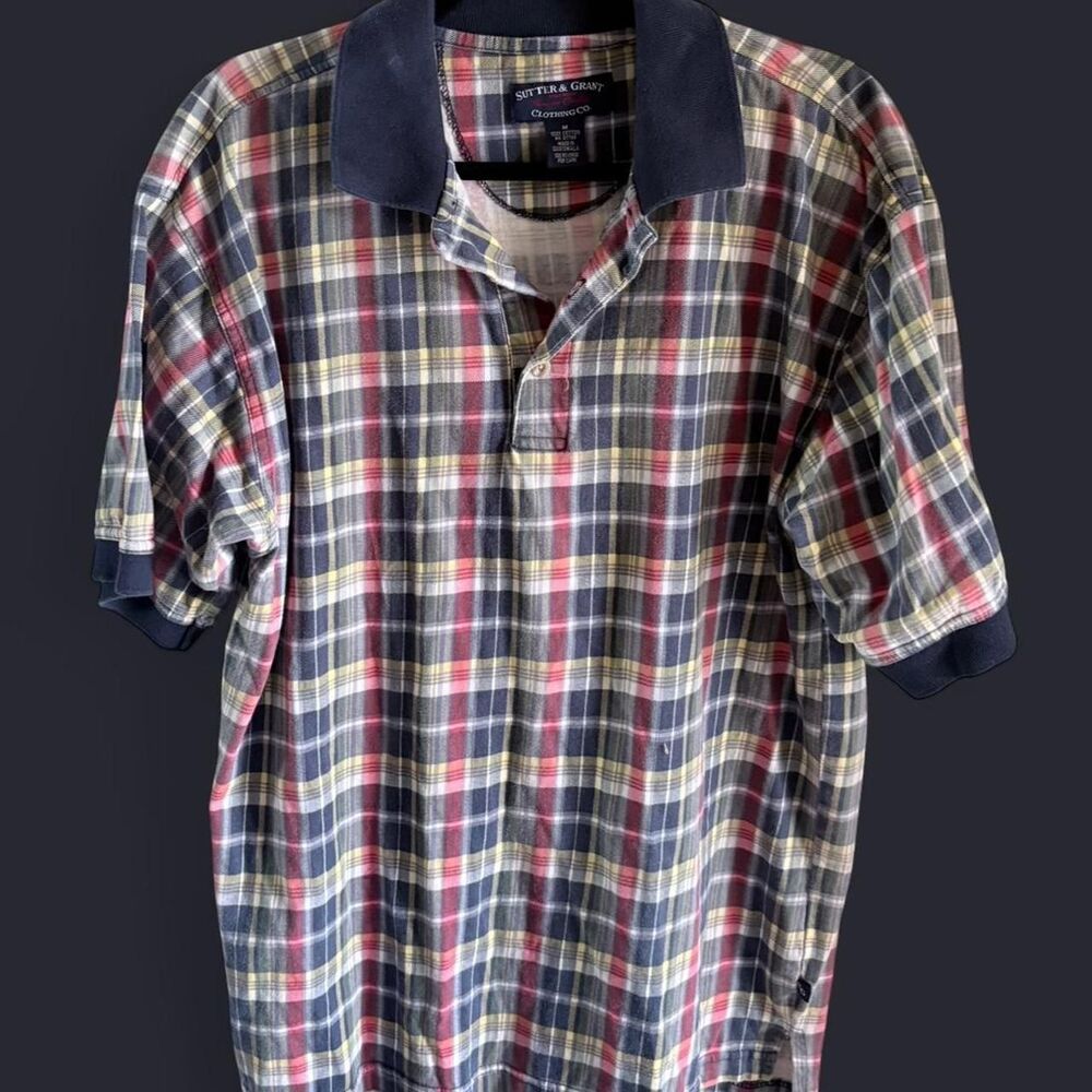 90's Vintage - Sutter & Grant Men's Polo Shirt